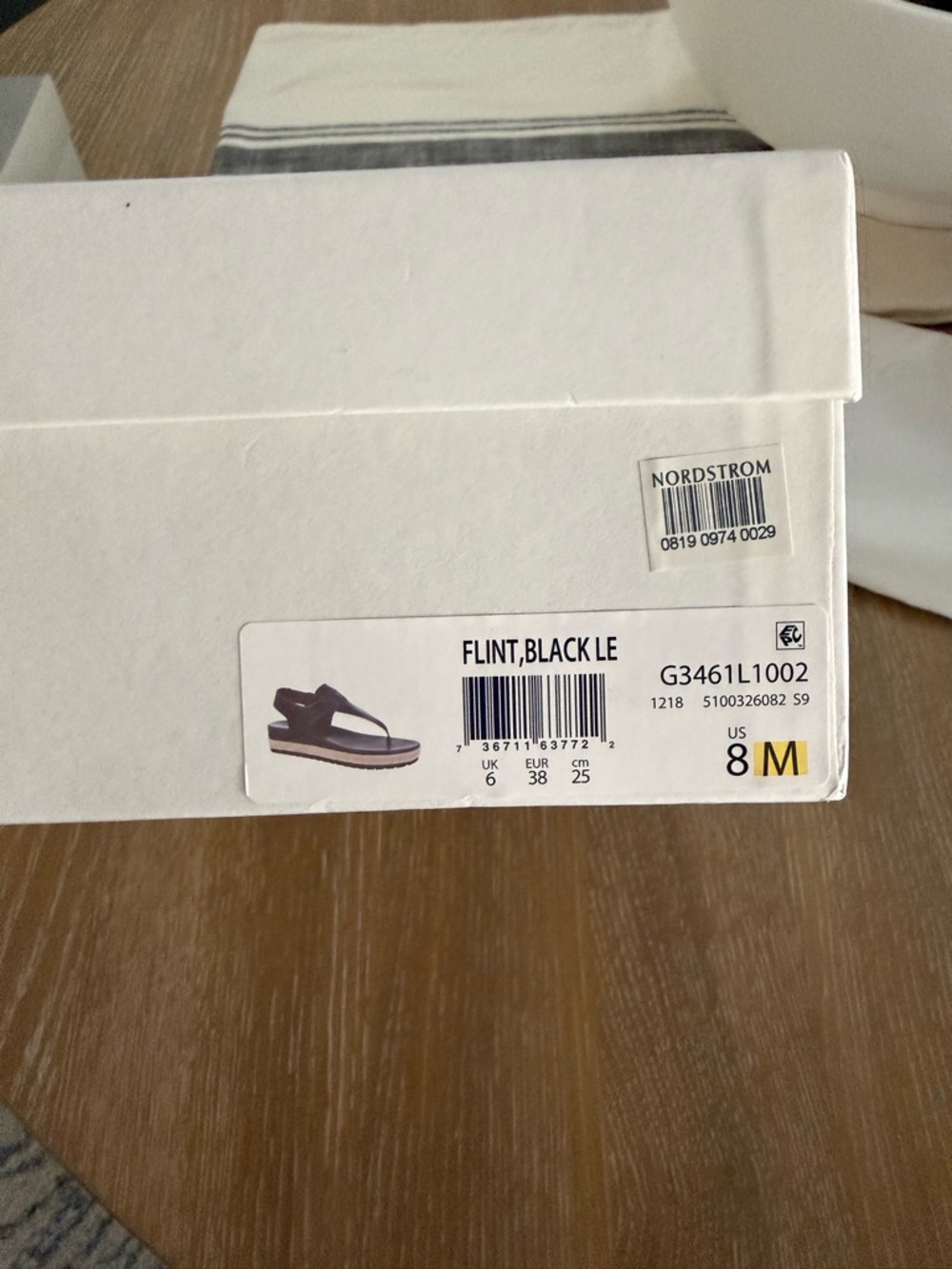Vince Black Leather Espadrille Sandal